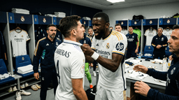 Rüdiger y Carreras protagonizan un altercado en el vestuario del Real Madrid