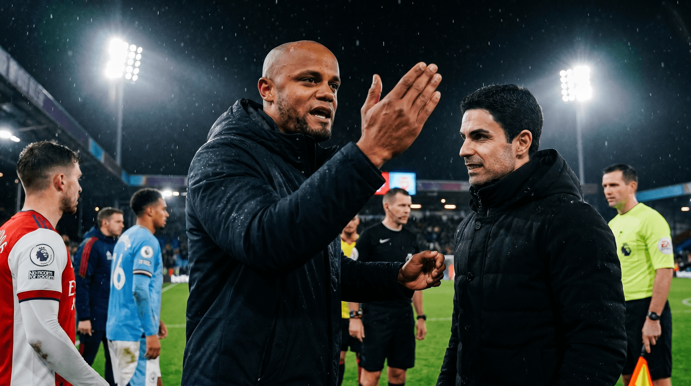 Vincent Kompany discutiendo sobre la Premier League y su experiencia como jugador