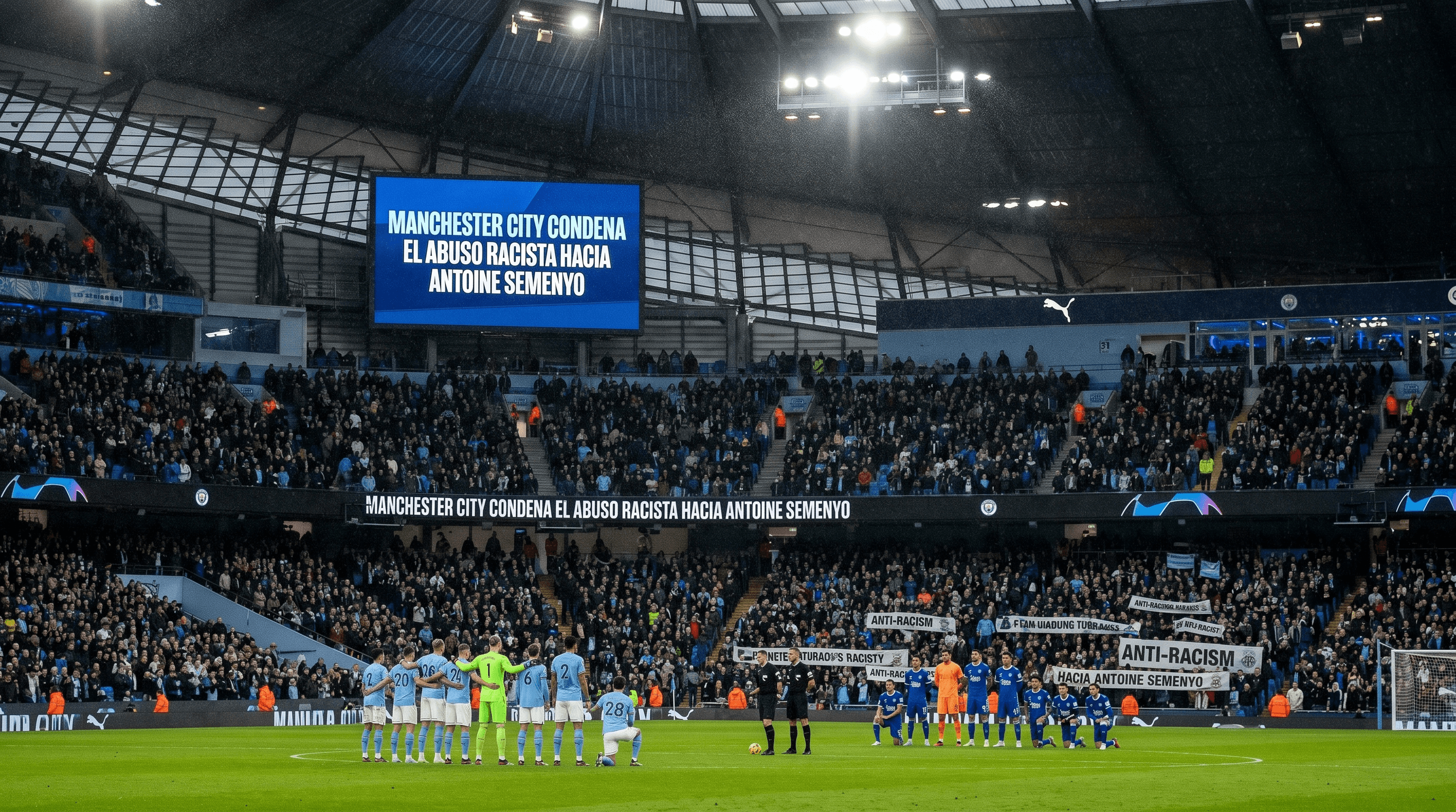 Manchester City condena el abuso racista hacia Antoine Semenyo