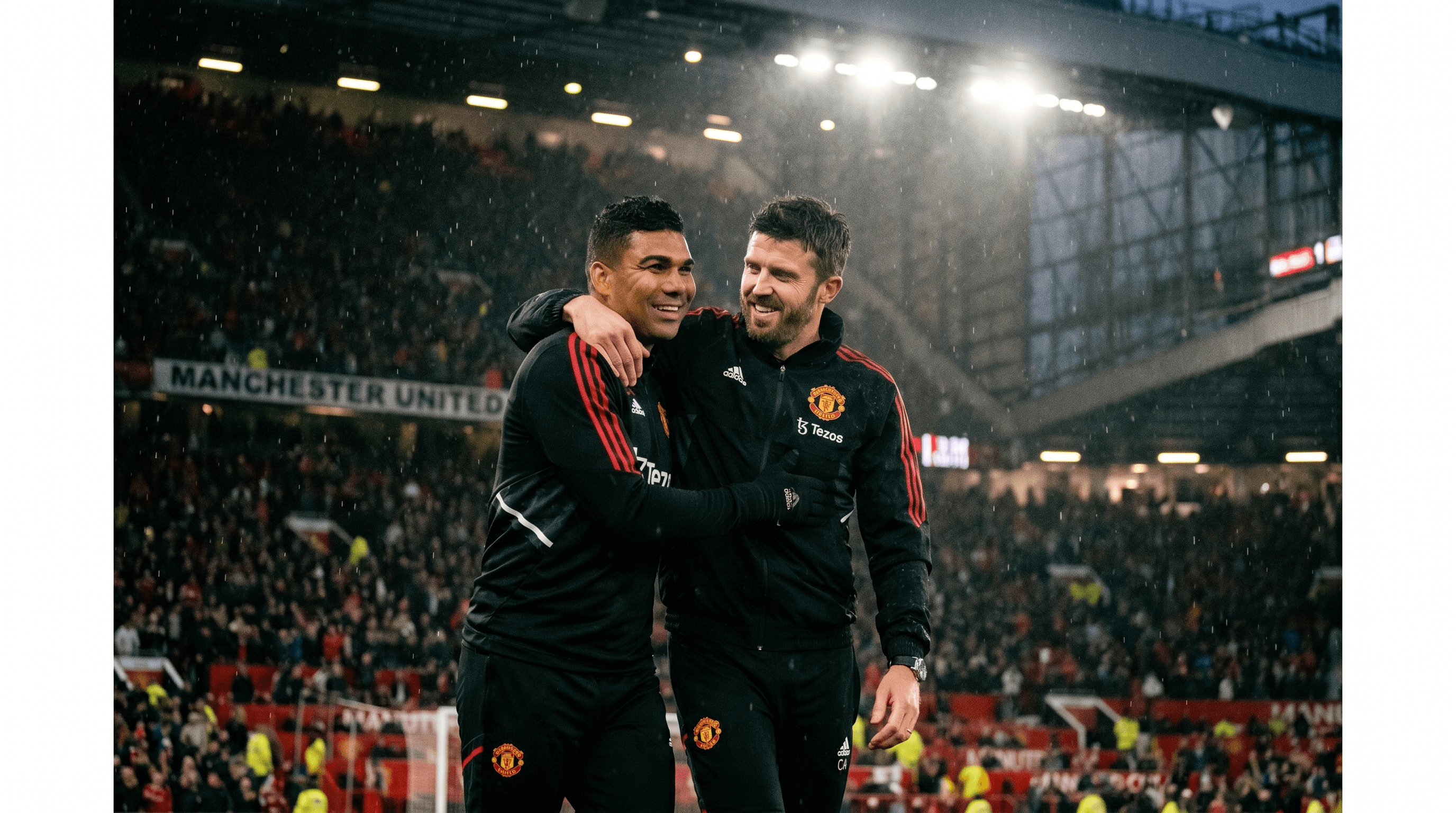 Casemiro respalda a Carrick como entrenador del Manchester United